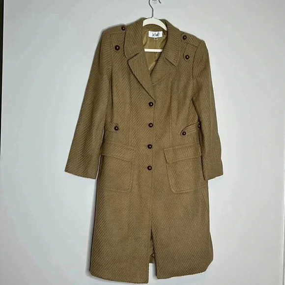 LeSuit Tan Coat - Picture 1 of 12